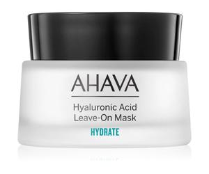 AHAVA Hyaluronic Acid Leave-On Mask masque-crème hydratant à l'acide hyaluronique 50 ml