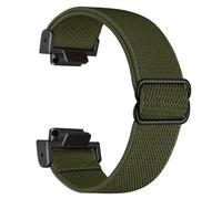 Ahayo Bracelet élastique pour montre Casio Gshock DW-5600/GA-2100/GW-M5610/DW-5700, en nylon élastique doux, brodé, avec boucle, pour GA-100/GDF-100/GLX-5600/GB-5600/GW-6900, 250 mm, Acier inoxydable