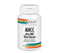 AHCC Plus NAC Et Beta Glucane 30 Caps Par Solaray