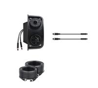 AHD 720P Caméra Côté Gauche Droit Zone Miroir pour Camion Robuste Bus Commercial RV Voiture Connecteur Étanche Caméra Arrière(RP777 add 2 Cable)