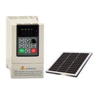 AHD12 Solar VFD 220V 0.4/0.75/1.5/2.2KW Economical Variable Frequency Drive Converter for Motor Speed Control Inverter(0.4KW,220VAC 3 Phase)