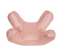 AHDFY Coussin Anti Rides Visage, Oreiller pour Le Visage Impeccable, RéDuit la Pression Faciale, Favorise Un Sommeil Profond Et Soutient la Colonne Cervicale.,Coral Pink
