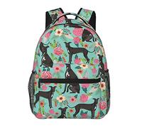 Ahdyr Daypack Bookbag Multipurpose Anti Theft Big Capacity Carry On Bag Italian Greyhound Dog Art Travel Randonnée & Camping Sac à dos avec sangles rembourrées