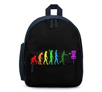 Ahdyr Evolution Disc Golf Sac à dos unisexe léger pour ordinateur portable, sac à bandoulière décontracté, sacs d'extérieur