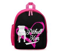 Ahdyr Fier Pitbull Mom Sac à dos unisexe léger pour ordinateur portable, sac à bandoulière décontracté, sacs d'extérieur