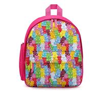 Ahdyr Gummy Bears Bonbons Sac à Dos Unisexe Sac à bandoulière léger pour Ordinateur Portable Sac à Dos décontracté Sacs d'extérieur