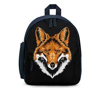 Ahdyr Red Fox Head Sac à dos unisexe léger pour ordinateur portable, sac à bandoulière décontracté, sacs d'extérieur