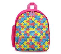 Ahdyr Sac à dos unisexe pour sensibilisation à l'autisme, sac à bandoulière léger pour ordinateur portable, sac à dos décontracté, sacs d'extérieur