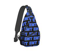 Ahdyr Sling Backpack Voyage Randonnée Daypack Emt-Emergency-Medical-Technician Corde Crossbody Sac à bandoulière