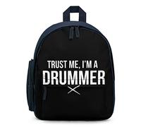 Ahdyr Trust Me, I'm A Drummer Sac à dos unisexe léger pour ordinateur portable, sac à bandoulière, sac à dos décontracté, sacs d'extérieur