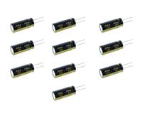 AHELECTRO, Condensateurs électrolytiques, 4700µF 4700mf 6,3 V, 10 unités