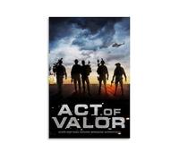 AHEUWAEBE Act of Valor Poster sur toile - Décoration murale esthétique - Poster d'art moderne pour salon - 20 x 30 cm - Style sans cadre