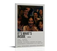AHEUWAEBE It's What's Inside Poster sur toile - Art mural esthétique - Impression d'art moderne pour salon - 60 x 90 cm - Style cadre