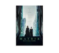AHEUWAEBE The Matrix Resurrections Poster sur toile - Décoration murale esthétique - Poster d'art moderne pour salon - 20 x 30 cm - Style sans cadre