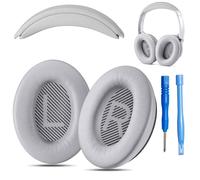 AHG Accessories House Global AHG Remplacement des Oreillettes QC35 / QC35 II et de la Housse de Coussin QC35 / QC35 II. Compatible avec Les écouteurs Bose QuietComfort 35 / QuietComfort 35 II (Gris).