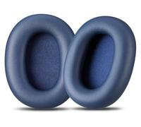 AHG Accessory House Global Coussinets de rechange en cuir protéiné de qualité supérieure, compatibles avec casque Sony WH-1000XM6 (bleu nuit) - Ajustement facile - Mousse haute densité douce
