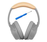 AHG Bandeau de rechange compatible avec casque Bose SoundLink AE2 et QC25 | Beige | Easy DIY | Cuir protéiné de qualité supérieure | Extra épais | Mousse à mémoire de forme FlexiSoft™ haute densité |