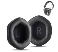 AHG Coussinets d'oreille sans fil en peau de mouton de qualité supérieure compatibles avec V-Moda Crossfade 3 Wireless Crossfade M-100 Master/M100 Crossfade 2 Wireless Crossfade LP2/LP. Cuir de mouton
