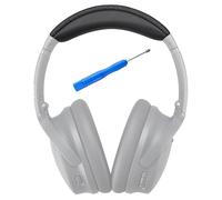AHG QC35 ii Bandeau / QC35 Kit de coussinets pour bandeau, compatible avec les casques Bose QuietComfort 35 ii / QC35 (noir) Design de bandeau haut de gamme | Assemblage à faire soi-même sans couture