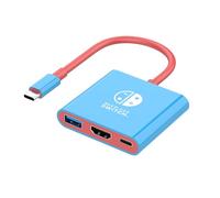 AHGEIIY Switch 2 Dock Switch Station d'accueil pour Nintendo, adaptateur TV portable Switch2 prend en charge le mode TV 4K 60 Hz compatible avec Steam Deck/Switch2 OLED, station d'accueil de voyage