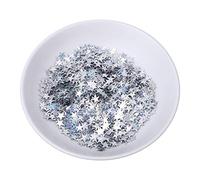 Ahgsup 4000 Pièces de Confettis étoiles de 10mm, Décor de Dispersion de | Matériau PVC, Réutilisable pour Noël, Mariages, anniversaires.