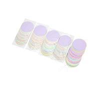 Ahgsup Banderoles à Points Pastel Réutilisables et Durables, pour Décorations de Fête, Large Application, 5 Pièces