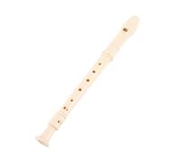 Ahgsup Enregistreur à 8 Trous pour Enfants, Instrument de Clarinette Portable Léger, Flûte Facile à Apprendre (Blanc)