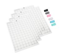 Ahgsup Ensemble d'adaptateurs de Stylo pour Tapis de Découpe, 12 X 8 | Viscosité neutre, Large application, Compatible avec Cricut, Pour Sharpie Ultra Fine Point