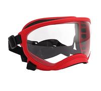 Ahgsup Lunettes pour Chiens, Protection UV Coupe-Vent Réglable pour Chiens de Grande Race, Matériau PC Durable, 1 Paire (Cadre Rouge)