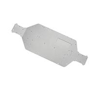 Ahgsup Plaque de Châssis de Voiture RC en Alliage D'aluminium, Protection Durable pour ZD Racing DBX-10 7507 1/10 Voiture RC 340x125mm