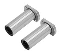 Ahgsup Roulement à Billes Linéaire à Bride Ovale 30 Mm avec Bouclier | Construction en acier durable, support de mouvement stable, joint en caoutchouc pour la protection contre la poussière