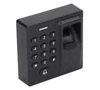 Ahgsup Serrure de Porte à Empreinte Digitale avec USB, capacité de 1 500 | Matériau ABS durable, prend en charge la carte et le mot de passe, système de réponse rapide