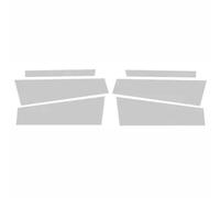 ahhccne Autocollant de Pilier Central de Voiture pour BMW Série-5 520/530/540/2011-2021, Film de Protection Transparent pour Montant Central de vitre extérieure de Voiture