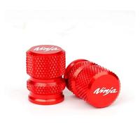 AHHQD Bouchons de Valve Pneu Roue Moto, couvercles hermétiques en Aluminium CNC compatibles avec Ninja Ninja 400 650 300 250 250R ZX14R ZX10R ZX6R .1214