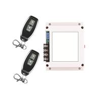 AHHQD Interrupteur de commande à distance for moteur DC12 V 400 W 2 canaux Moteur Marche avant arrière Haut Bas Arrêt Pompe eau huile sans fil TX RX limité .1117