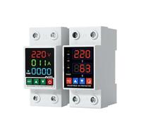 AHHQD Relais de Protection contre les surtensions et sous-tensions sur Rail Din réglable-40A, 63A, 80A, 100A, 110V/230V avec courant .0419