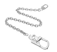 Ahiller Chaine Portefeuille Homme Biker Anti-perte Mousqueton