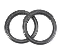 AHIOJEGX Anneau Gymnastique 1 Paire d'anneaux de Gymnastique, Anneaux Professionnels for entraînement Abdominal, Fitness, Noir