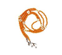 AHIOJEGX Chaine lunettes femme Chaîne de lunettes for femmes, perles colorées, chaîne décorative, porte-lunettes antidérapant, cou for(A9)