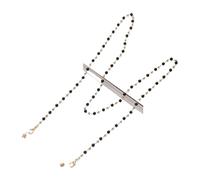 AHIOJEGX Chaine lunettes femme Chaîne De Lunettes For Femmes, Porte-lunettes Soleil En Perles Cristal, Cordon Cou, Bijoux Cadeau(Glasses Chain 07)