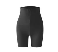 AHIOJEGX Short Gainant Taille Haute boutonné Fermeture éclair Hanche levée Ventre Pantalon Post-Partum Contour Spectacle Ventre Mince rentrant Ventre Boxer Culotte Shapers(Black,XXXL)