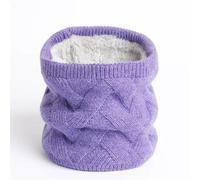 AHIOJEGX Tour de cou Hiver nouveau polaire épaissir tricot anneau cou for hommes bavoir solide écharpe doux foulard foulards accessoires masque de Ski(WB64-1)