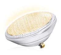 AHJ 36W LED Éclairage de Piscine PAR56, Lampe LED Pour Piscine en lumière chaude, Lampe Piscine Etanche IP68, Pour Piscine, Projecteur 12V DC/AC