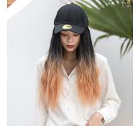 AHJSN 2020 Mode Original Perücke Baseballkappe One Sonnenblende Neuheit Street Hip Hop Hut Halloween Kostüme für Frauen Einheitsgröße A4