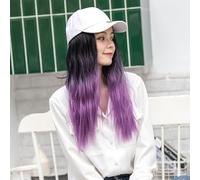 AHJSN 2020 Mode Original Perücke Baseballkappe One Sonnenblende Neuheit Street Hip Hop Hut Halloween Kostüme für Frauen Einheitsgröße A6