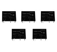 Ahjyym Lot de 5 relais statiques G3MB-202P V CC/CA, circuit imprimé SSR, entrée CC, sortie 240 CA, 2 A, résistance d'amortissement, interrupteur,1122