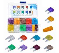 AHL 145 pièces mini voiture fusible moto fusible voiture lot mini fusibles auto 3A 5A 7.5A 10A 15A 20A 25A 30A 35A 40A Avec 1 extracteur de fusibles
