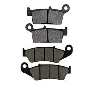 AHL 2 paires Plaquettes de frein kit pour RM 125 1996-2006 / DR-Z 400 2000-2006