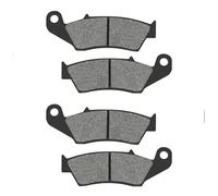 AHL 2 paires Plaquettes de frein kit pour XL 650 VY/V1-V7 Transalp 2000-2007