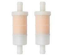 AHL 2 pièces Filtre à essence 1FK-24560-10-00 1FK-24560-00-00 Compatible avec Yamaha XVS400C Drag Star Classic 2001-2008/ XVS650 Drag Star 2002/ YZF-R1 1998-2000(10mm)
